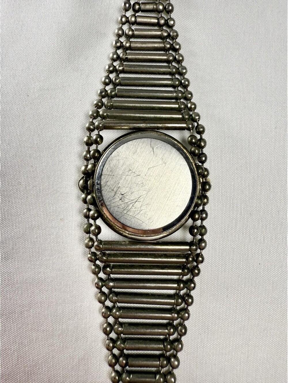 Vintage Zeemex Women’s Watch Wristwatch Silver Color - Picture 4 of 4